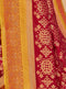 Vanya Zari Woven Dark Red Silk Saree with Yellow Designer Woven Blouse